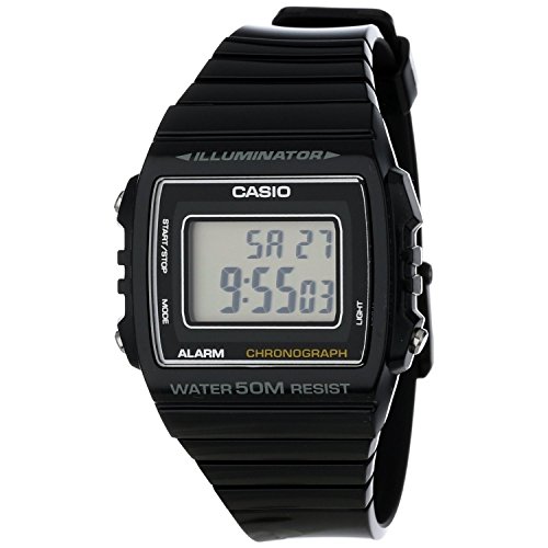 Casio Reloj Digital para Unisex de Cuarzo con Correa en Resina W-215H-1AVEF