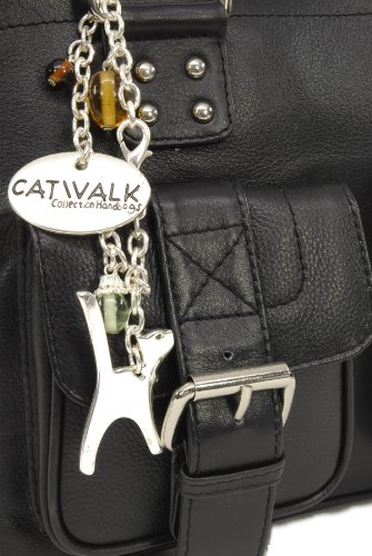 CATWALK COLLECTION - CAROLINE - Bolso - Cuero - Negro