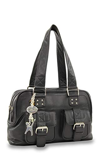 CATWALK COLLECTION - CAROLINE - Bolso - Cuero - Negro