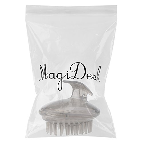 Cepillo para Cabello Exfoliante Masajeador Portable Suave de Silicona Champú Cuero Cabelludo de Ducha para Hombres Mujeres