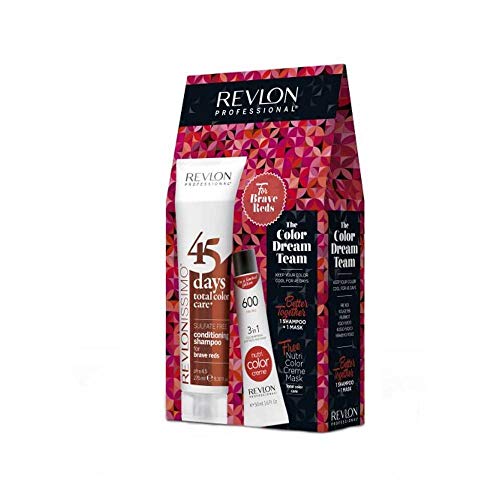 Champú 45 days + mini Nutri color crema Brave Reds Nutri Color