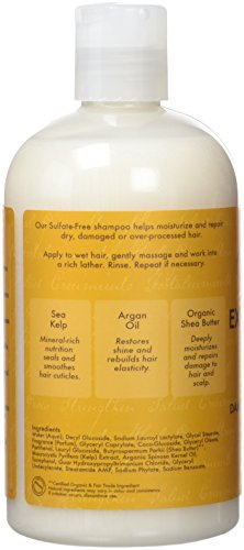 Champú de manteca de karité de Shea Moisture (379 ml).