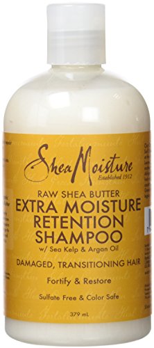 Champú de manteca de karité de Shea Moisture (379 ml).