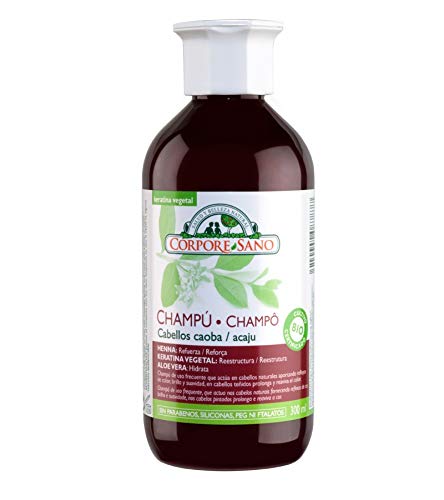 Champú Henna Caoba 300 ml de Corpore Sano