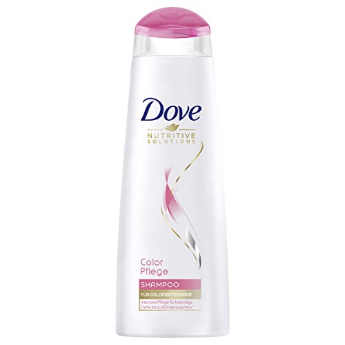 Champú para el cuidado del cabello de Dove, protector del color, paquete de seis unidades (6 unidades de 250 ml)