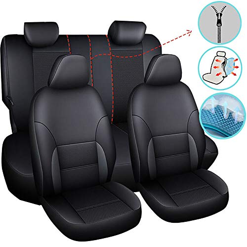 Chemu - Juego de Fundas de Asiento universales para Golf Polo 9n 6r Jetta Fox T-ROC Avensis Hilux