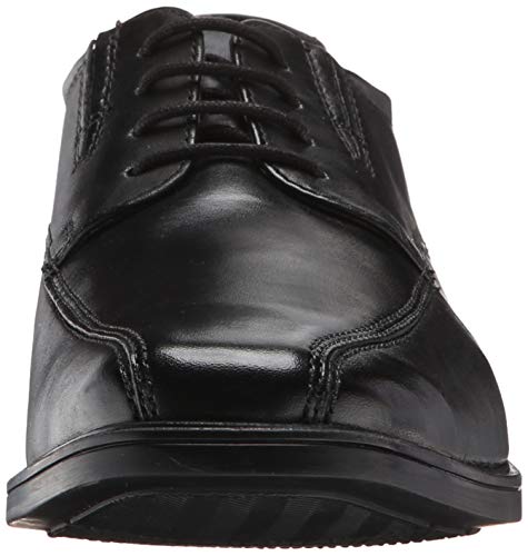 Clarks Tilden Walk, Zapatos de Cordones Derby, Negro (Black Leather-), 41 EU