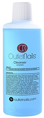 Cleaner para Gel 100ml Azul - Aroma Coco - Eliminar la capa pegajosa de geles UV/Esmaltes permanentes/Esmaltado Permanente/Cleanser para uñas de gel