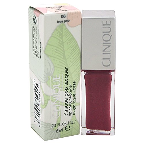 Clinique Pop Lacquer Lip Colour + Primer #06-Love Pop 6 Ml 1 Unidad 6 ml