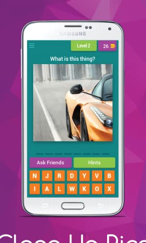 Close Up Pics - Word Trivia Game