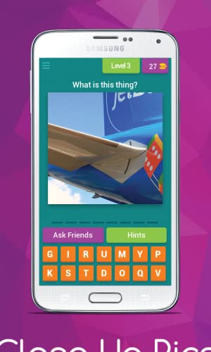 Close Up Pics - Word Trivia Game