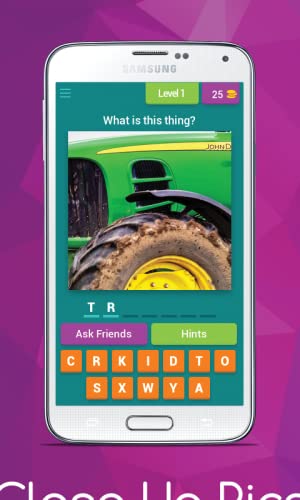 Close Up Pics - Word Trivia Game