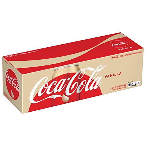 Coca Cola Refresco con gas, Sabor Vainilla - Paquete de 12 x 355 ml - Total: 4260 ml