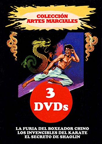 COLECCIÓN ARTES MARCIALES PACK 3 DVDs VOLUMEN 2