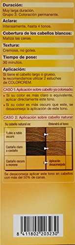 Colorcrem Color & Brillo Tinte Capilar Naturales Intensos Color Rubio Extra-Claro Miel