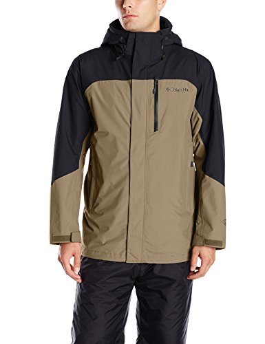 Columbia Hombre Lhotse II Chaqueta de Intercambio, Hombre, Sage/Black