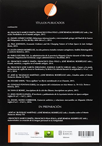 Comercio anfórico y relaciones mercantiles en Hispania Ulterior (s. II a.C. - II: 52 (INSTRUMENTA)