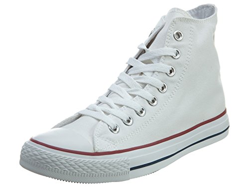 Converse AS HI CAN OPTIC. WHT M7650 - Botines de lona unisex, color blanco, talla 37.5