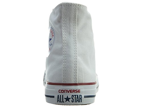 Converse AS HI CAN OPTIC. WHT M7650 - Botines de lona unisex, color blanco, talla 37.5