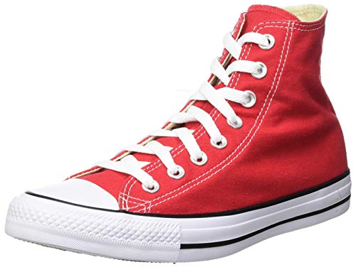 Converse Chuck Taylor All Star Hi Top, Zapatillas Unisex Adulto, Rojo (Varsity Red), 37 EU