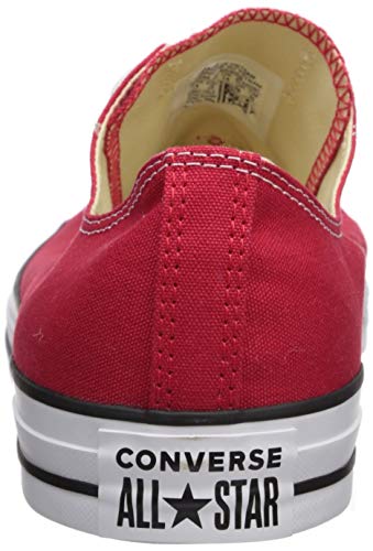 Converse Chuck Taylor All Star Ox, Zapatillas de Lona, Unisex, Rojo (Red), 37