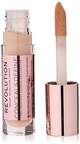 Corrector líquido Makeup Revolution London Conceal and Define, 30 g