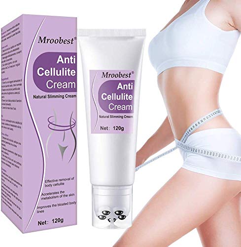 Crema Anticelulítica, Crema Reafirmante, Crema Adelgazante, Cellulite Cream, Crema para celulitis con rodillo de masaje, Eliminación eficaz de la celulitis corporal, Mejora las líneas hinchadas