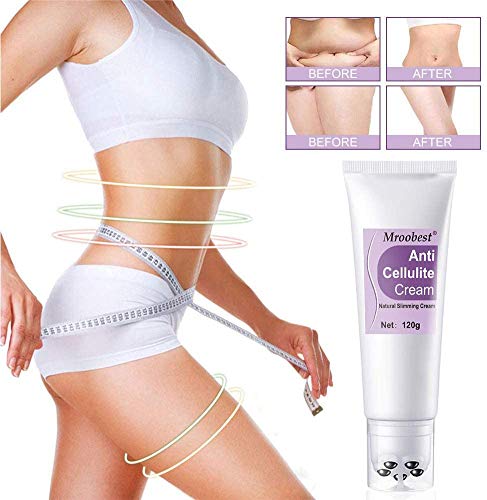 Crema Anticelulítica, Crema Reafirmante, Crema Adelgazante, Cellulite Cream, Crema para celulitis con rodillo de masaje, Eliminación eficaz de la celulitis corporal, Mejora las líneas hinchadas