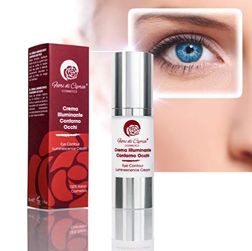 Crema Contorno de Ojos Antiarrugas y Antiojeras - Corrector Ojeras y Bolsas para Mujer y Hombre contra Parpados Caídos y Patas de Gallo con Vitaminas contra el Cansancio de los Ojos - 30ml