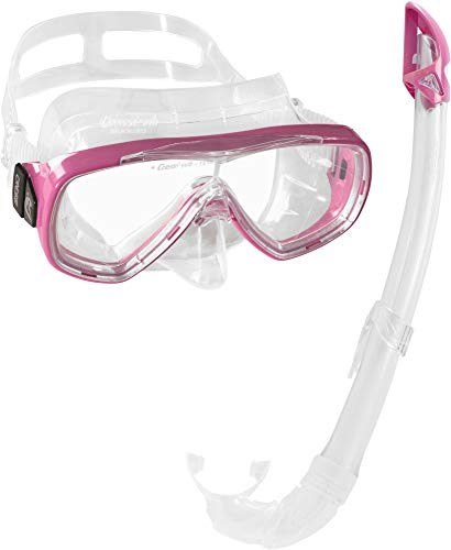 Cressi Maske/Schnorchel Set Onda Mare Juego de snorkel, Mujer, Rosa