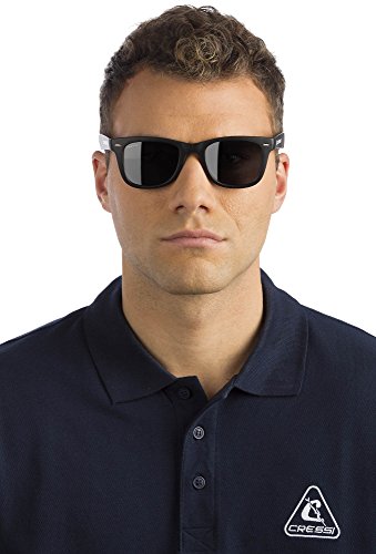 Cressi Taska Gafas Plegables, Unisex Adulto, Negro/Gris Oscuro, Talla Única