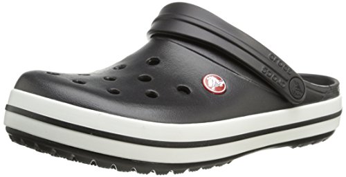 Crocs Crocband U, Zuecos Unisex Adulto, Negro (Black), 41-42 EU