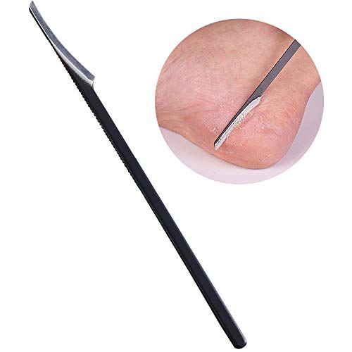 Cuchilla Profesional para Pies, zukabmw Pedicure Hard Skin Remover Cuidado de los pies Cuidado de callos Piel Muerta Rascador Pedicura Herramienta para la Piel de Cuerno Muerte, dura y agrietada piel