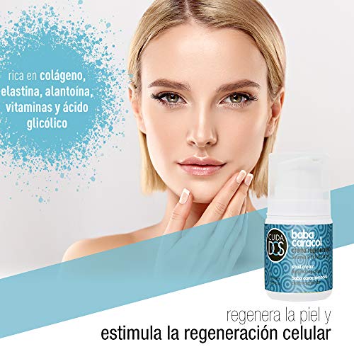 Cuidados Crema con Baba de Caracol regeneradora. Crema facial hidratante con colágeno - 50 ml