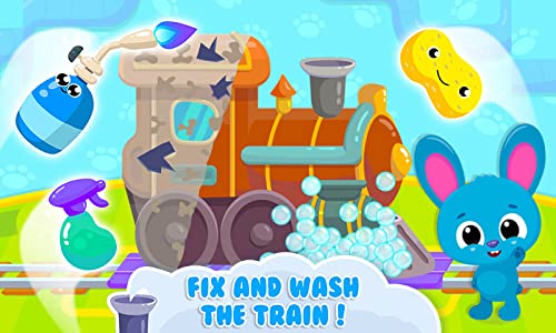 Cute & Tiny Trains - Choo Choo! Fun Game for Kids