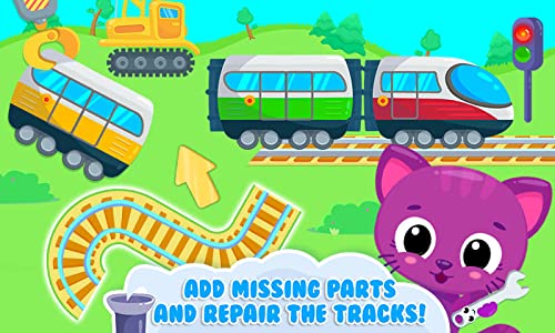 Cute & Tiny Trains - Choo Choo! Fun Game for Kids