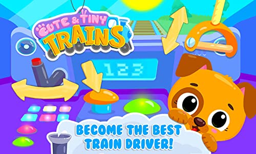 Cute & Tiny Trains - Choo Choo! Fun Game for Kids