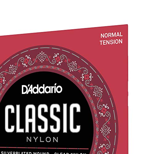 D'Addario EJ27N Juego de Cuerdas para Guitarra Clásica de Nylon