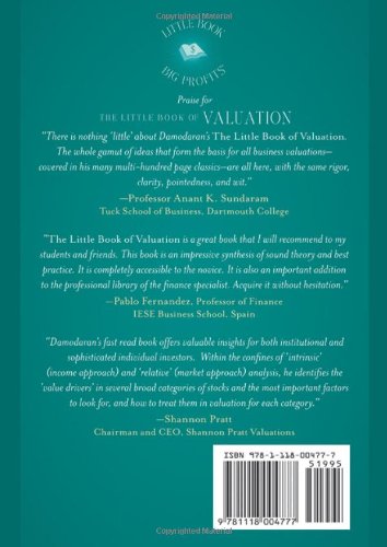 Damodaran, A: Little Book of Valuation: How to Value a Company, Pick a Stock, and Profit (Little Books. Big Profits)