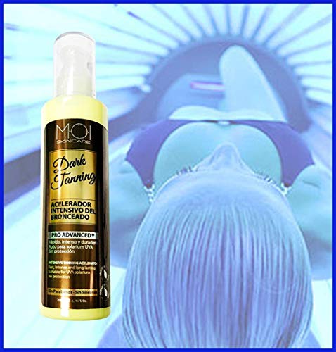 DARK TANNING Acelerador intensivo del bronceado especial Solarium 200ml MOI Profesional