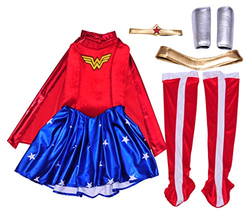 DC Comics - Disfraz de Wonder Woman para mujer, Talla S adulto (Rubie's 888439-S)