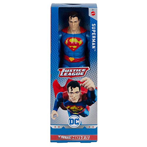 DC Justice League Figura de Acción 30 cm Superman, Juguetes Niños +3 años (Mattel GDT50) , color/modelo surtido