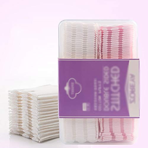 Desmaquillantes faciales Cosmética caliente Facial Algodón Almohadilla Cosmética Puff Algodón orgánico Caja Caja de limpieza de ojos Ojo Cojín Combinación instalada 140PCS ( Color : White or pink )