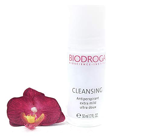 Desodorante Biodroga: Desodorante anti perspirante en roll-on sin perfume ni alcohol (50 ml).