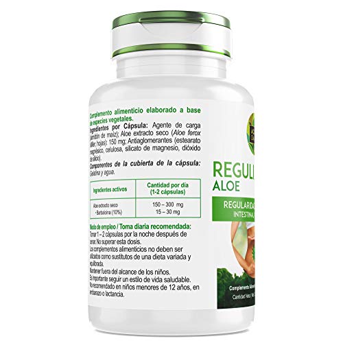 Detox Adelganzante - Detox Aloe Vera | Regulix Aloe -Aquisana | Detox Depurativo, Diurético y Laxante Natural Ayuda a Eliminar Toxinas y Favorece Nuestro Sistema Digestivo | 90 Cápsulas