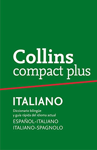 Diccionario Compact Plus Italiano (Compact Plus): Diccionario bilingüe y gramática Español-Italiano | Italiano-Spagnolo