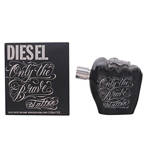 DIESEL (public) Only the Brave Tattoo homme/men Eau de Toilette Vaporisateur/Spray, 200 ml, 1er Pack, (1x 200 ml) - Producto (200 ml, 1er Pack, (1x 200 ml))