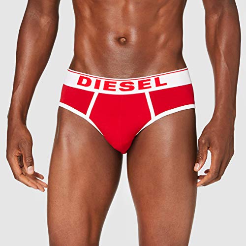 Diesel UMBR-ANDRETHREEPACK, Calzoncillo para Hombre, Multicolor (Chinese Red/Estate Blue/Sky E4123/0jkkc), L, Pack de 3