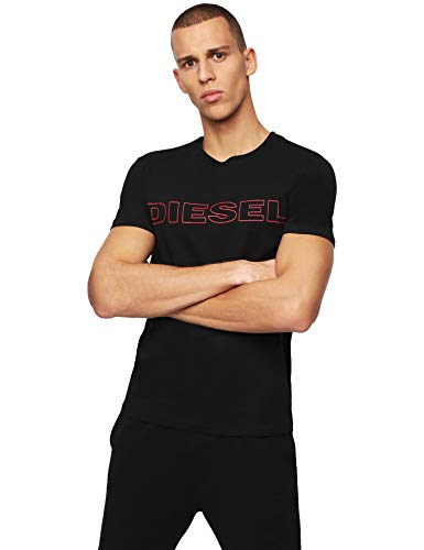 Diesel UMLT-JAKE, Camiseta para Hombre, Negro (Black 900/0darx), M