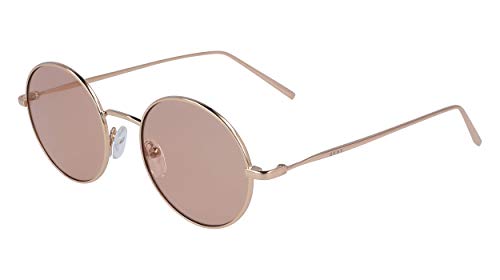 DKNY DK105S Gafas de sol, Rose Gold/Blush, 47 MM, 19 MM, 135 MM para Mujer